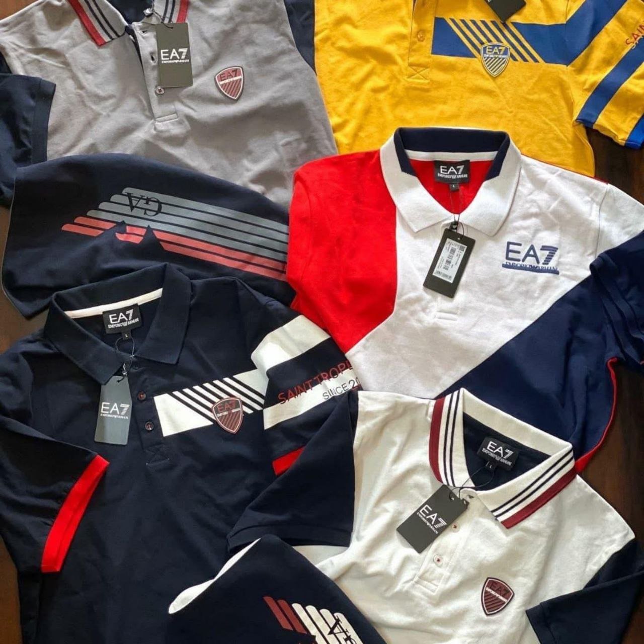 Branded Polo Shirt Pallet – Lacoste, Tommy, Superdry, EA7 & More - Image 9