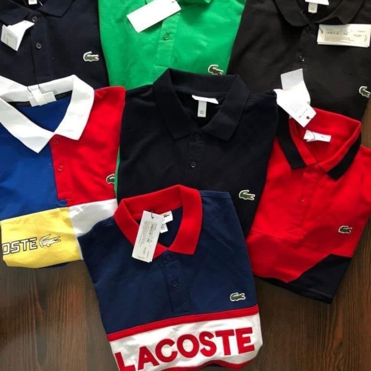 Branded Polo Shirt Pallet – Lacoste, Tommy, Superdry, EA7 & More - Image 11