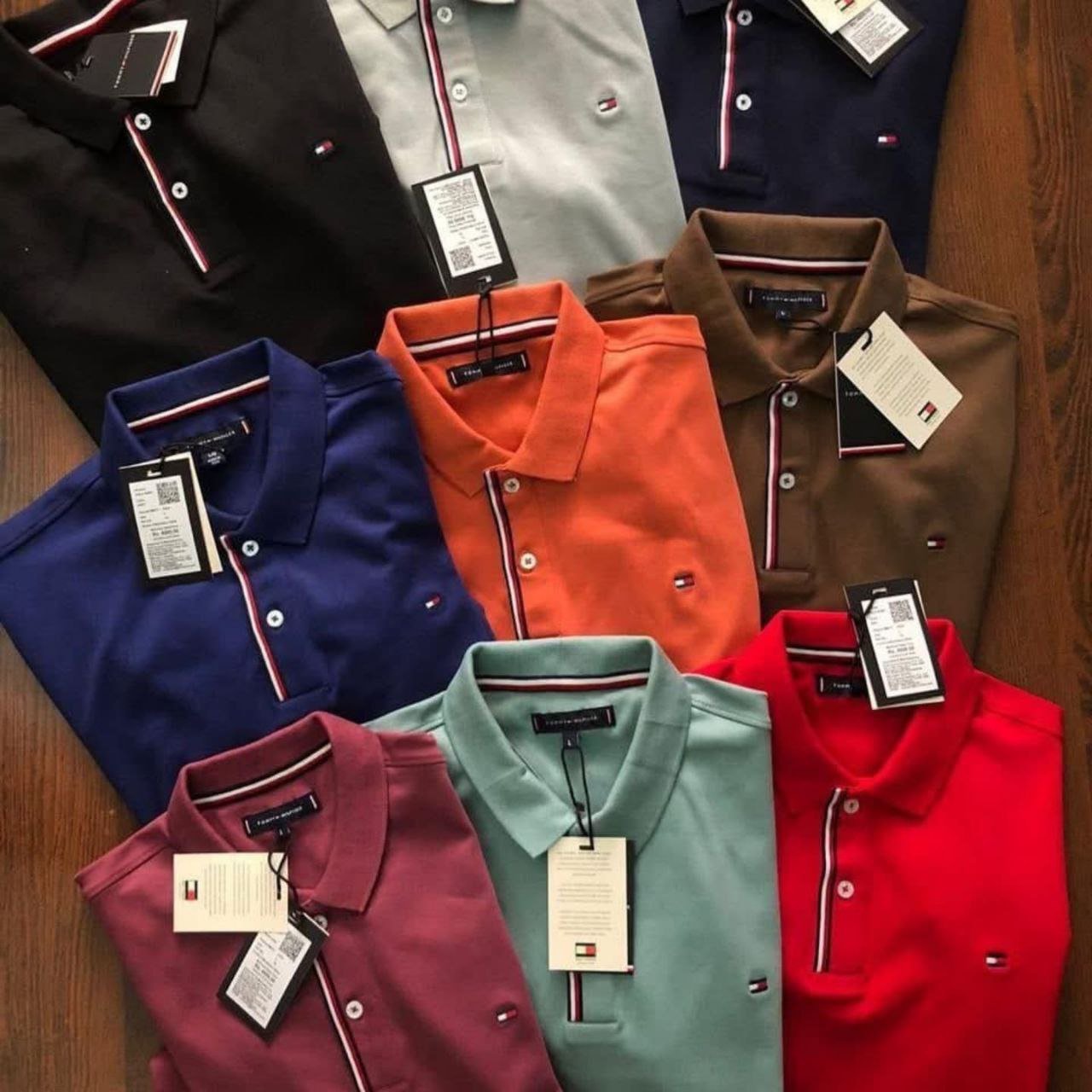 Branded Polo Shirt Pallet – Lacoste, Tommy, Superdry, EA7 & More - Image 12