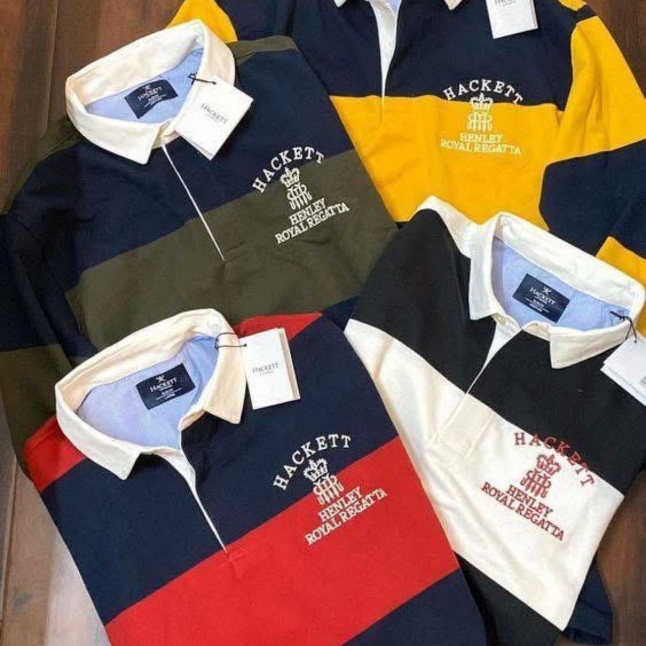 Branded Polo Shirt Pallet – Lacoste, Tommy, Superdry, EA7 & More - Image 18