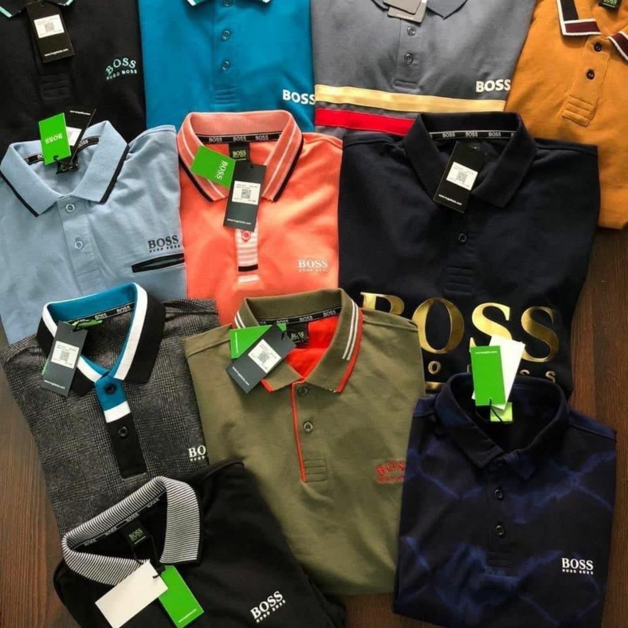 Branded Polo Shirt Pallet – Lacoste, Tommy, Superdry, EA7 & More - Image 16