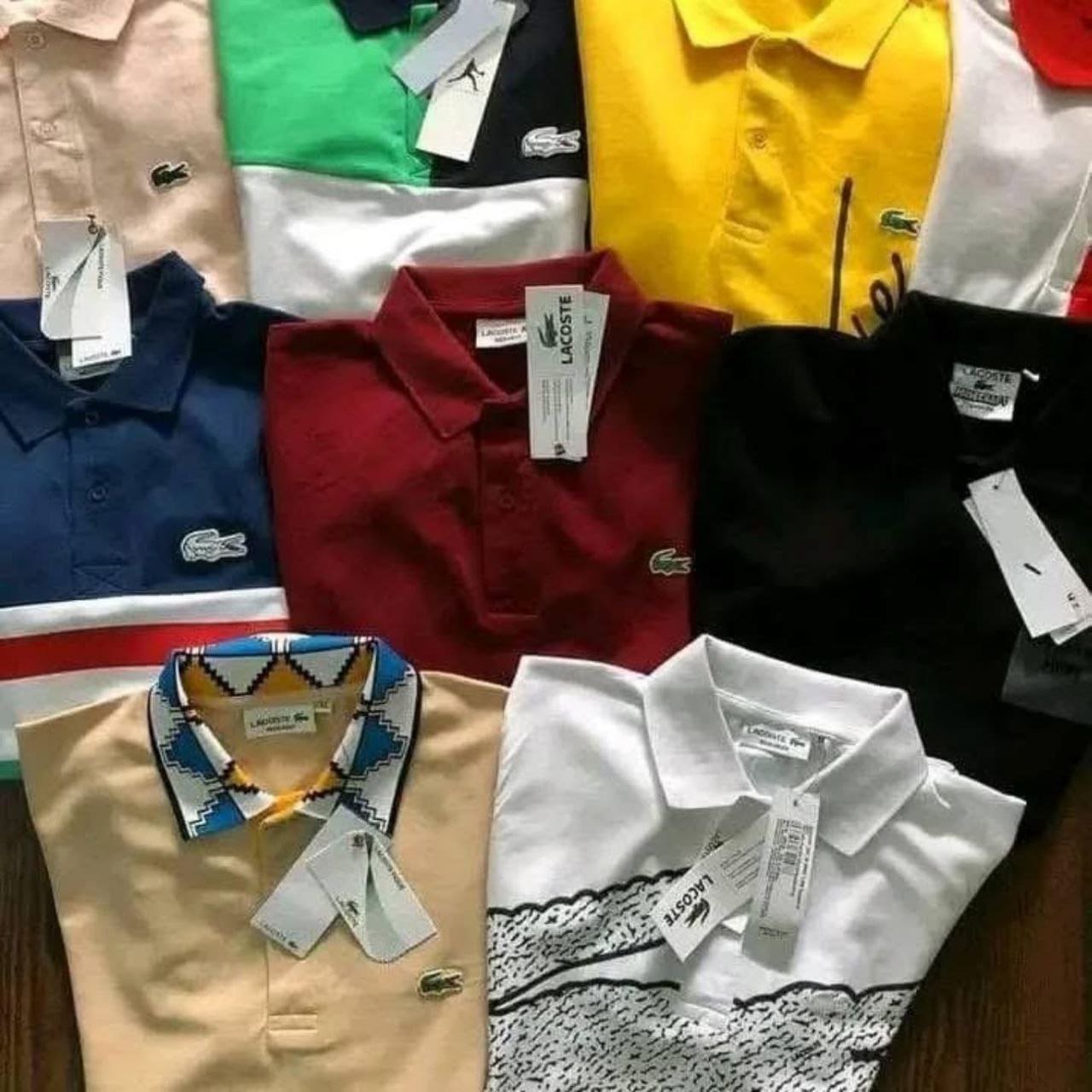 Branded Polo Shirt Pallet – Lacoste, Tommy, Superdry, EA7 & More - Image 14